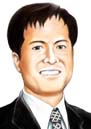 肖像画工房スタジオアール&nbsp;が描いた同一人物の似顔絵イラスト